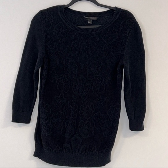Black sweater, Banana Republic - Picture 1 of 2